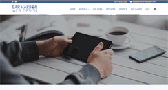 Desktop Screenshot of barharborwebdesign.com